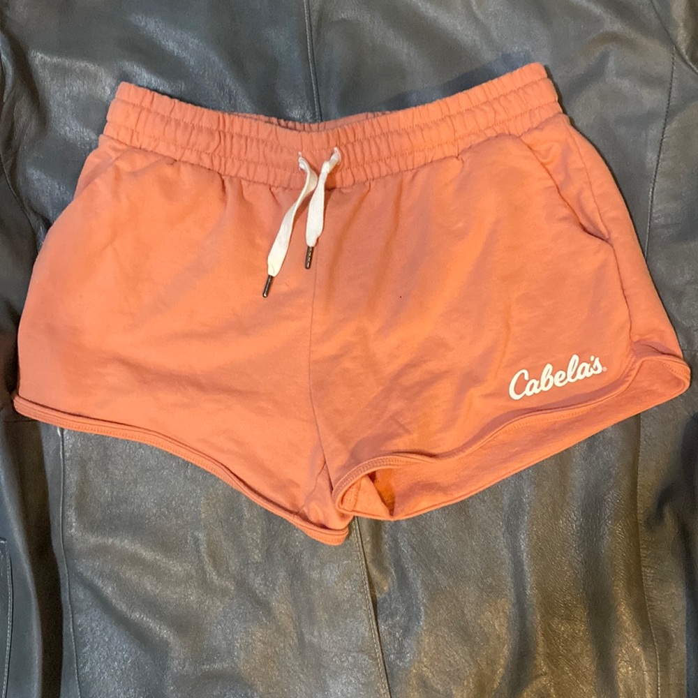 Cabelas pink and white shorts medium. No wear and tear